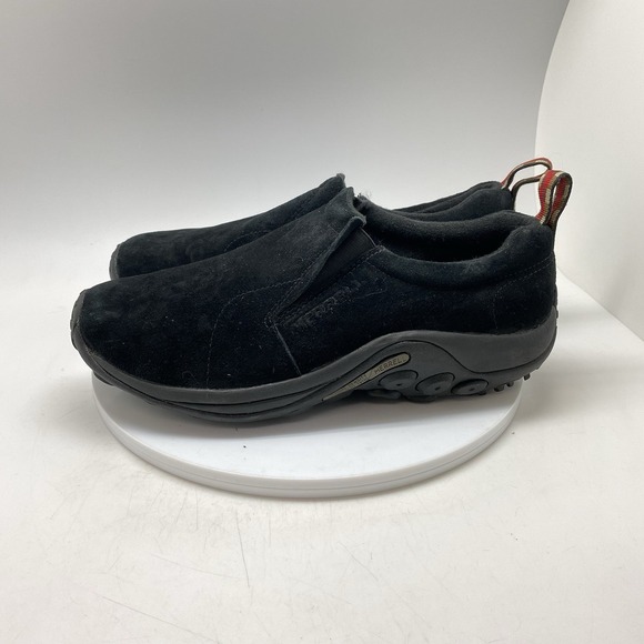 Merrell Jungle Moc Mens 10 J63815W Black Suede Slip On Loafers Casual Shoes main image 8